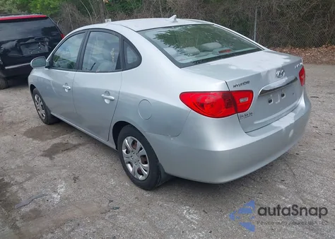 2010 Hyundai Elantra Blue из США, поврежденный, VIN KMHDU4AD1AU978849